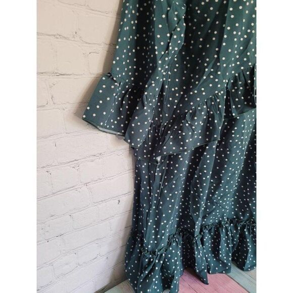 Women's Bell Sleeve Polkadot Dress Small - Picture 3 of 5